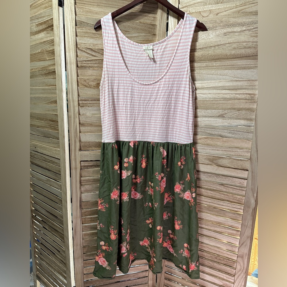 Matilda Jane tank dress with floral skirt